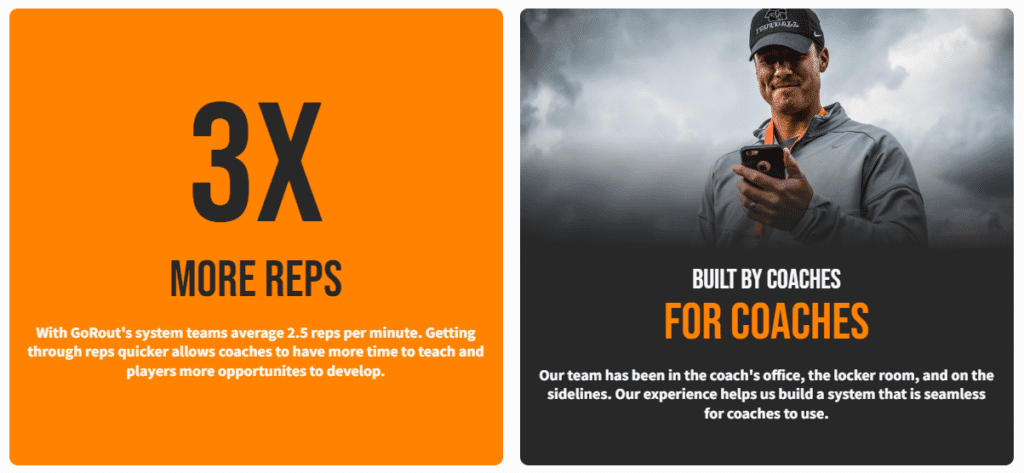 7 on 7 football practice system