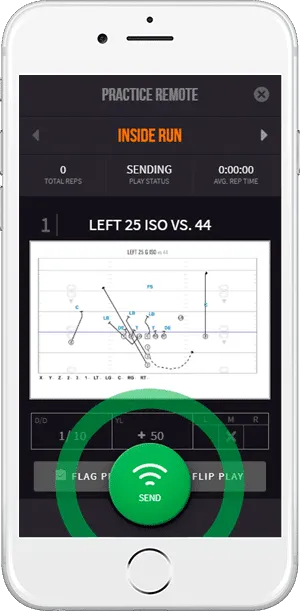 GoRout on-field practice app