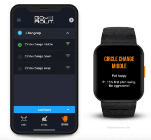 wearable technology in sports displaying baseball positions