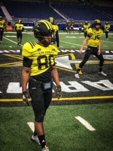 us army all american football player