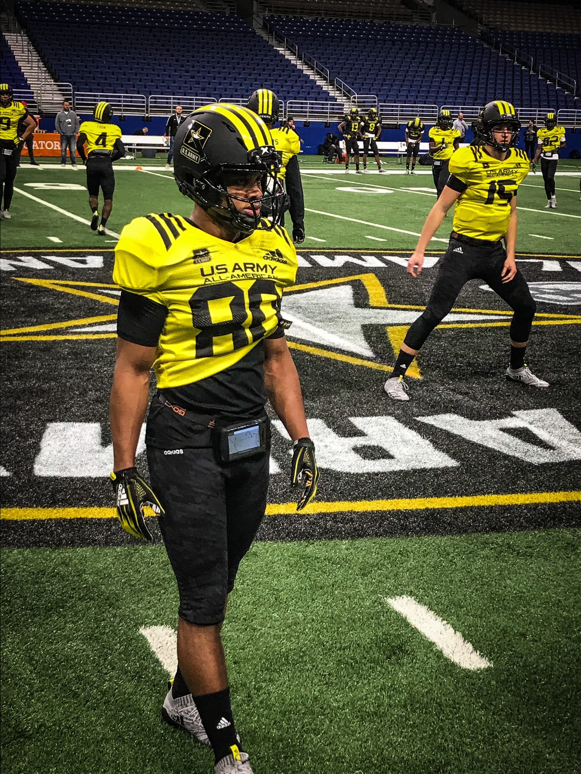 us army all american football player