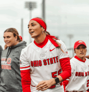 ohio state university softball player