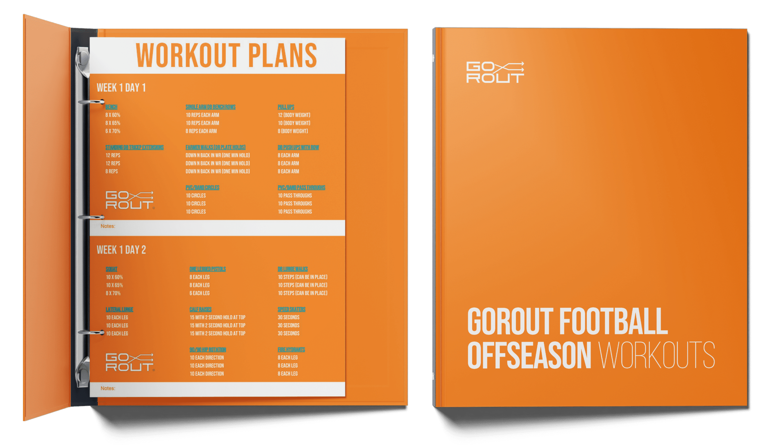 Workout Plans Binder