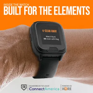 graphic of gorout diamond digital wristband in use