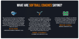 college softball coaches testimonials for gorout