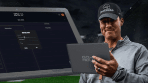 football coach using gorout gridiron on tablet