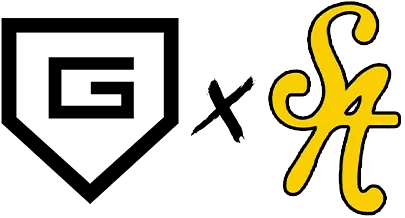 GoRout Softball America Logos - Black-Yellow