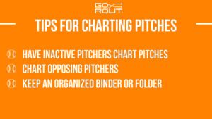 tips for charting pitches infographic
