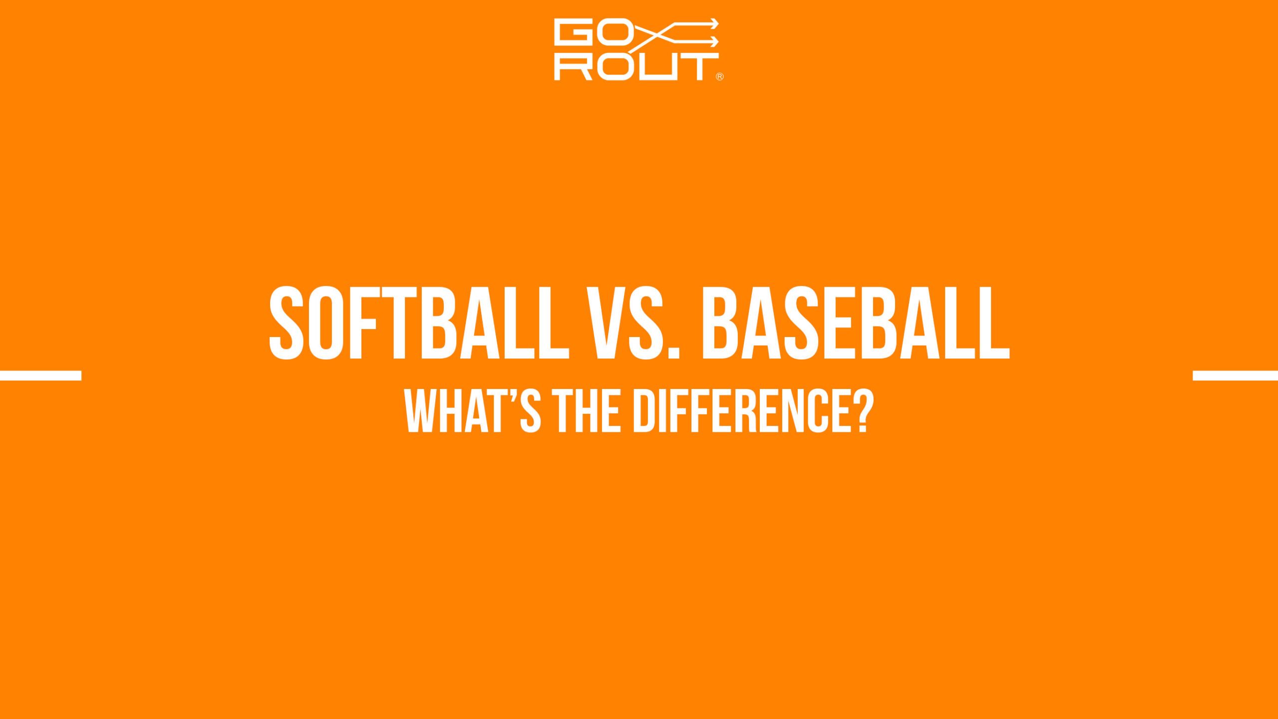 softball vs. baseball featured image