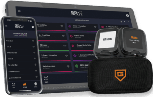 gorout system on tablet phone wrist watch device and carrying case