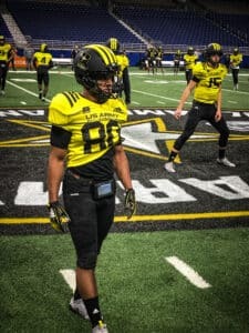 us army all american football player