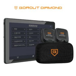 gorout diamond pitch calling watches with carrying case and tablet