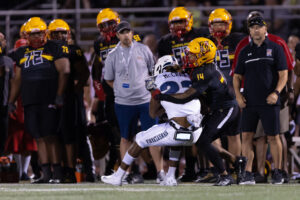 football linebacker drills include the open field tackling drill where the backer works on pursuit and finishing tackles