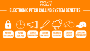 benefits of using an electronic pitch calling system