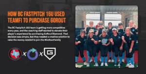 bc fastpitch 16u softball team gorout diamond fundraising