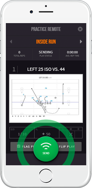 GoRout on-field practice app