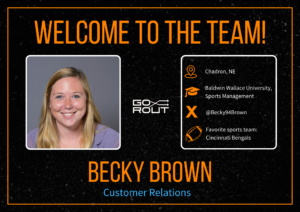 Welcome to GoRout Becky Brown