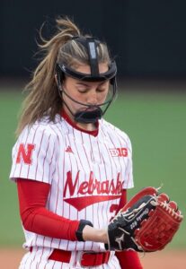 nebraska softball pitcher device