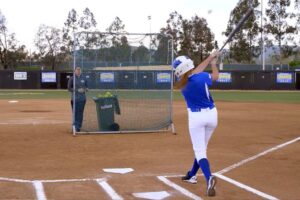 softball batting practice