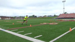 5-10-5 cone drill for agility