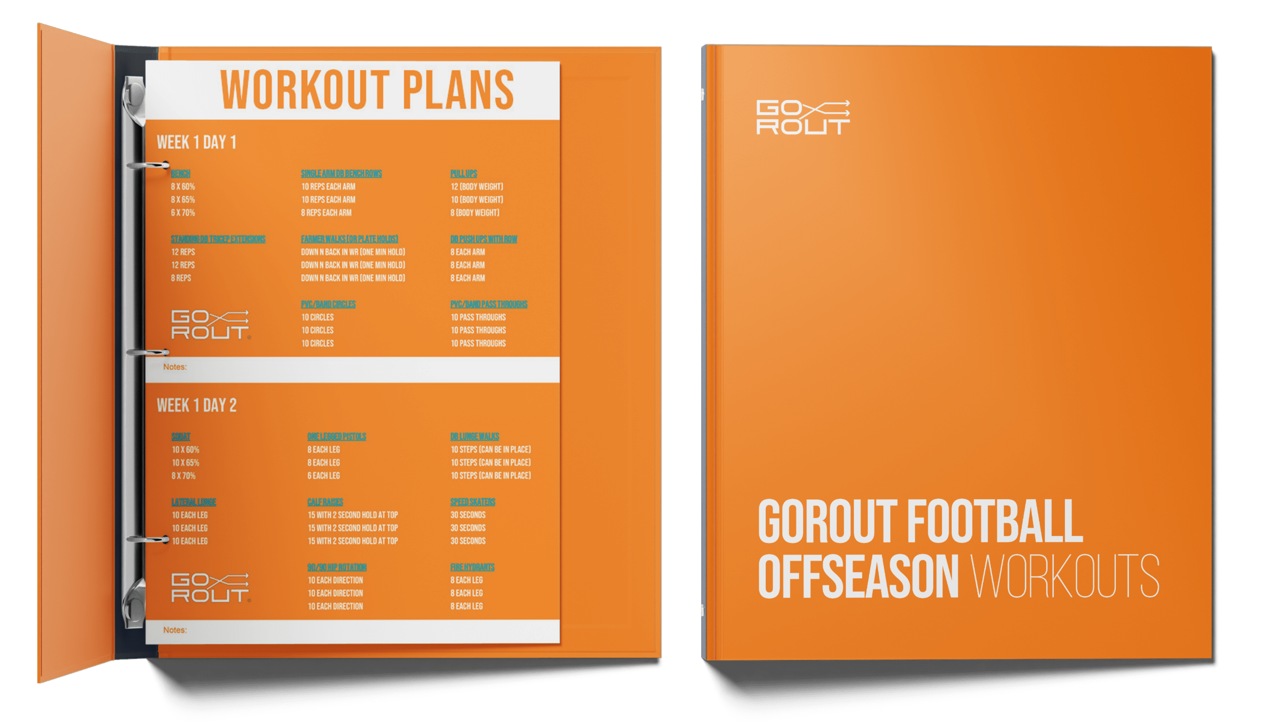 Workout Plans Binder