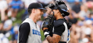 university of kentucky pitcher and catcher communicating