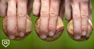 baseball pitch grip ball position and tilt