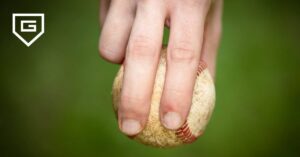 standard two-seam fastball baseball pitch grip