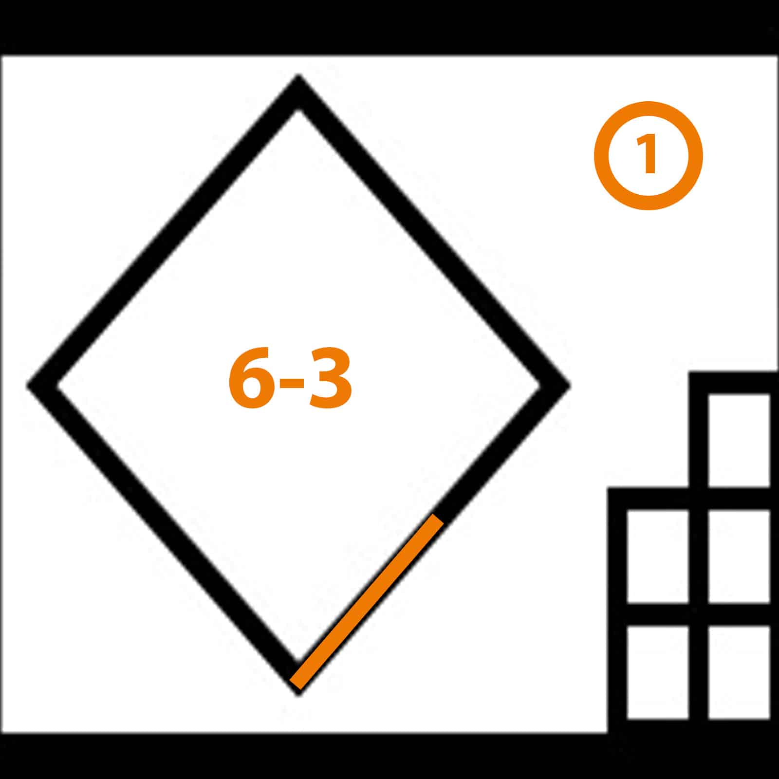 example of 6-3 ground out in baseball scorekeeping score box