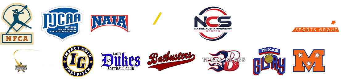 Softball Partner Logos - Mobile