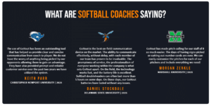 college softball coaches testimonials for gorout