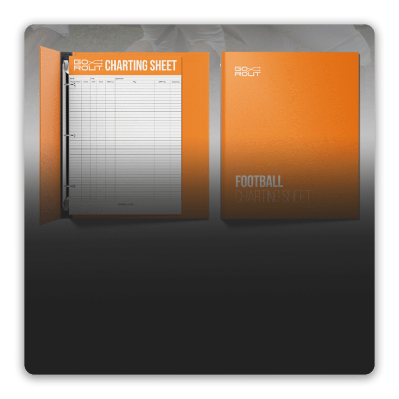 Football In-Game Charting Sheet (FREE) - GoRout