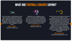 gorout football coaching software testimonials