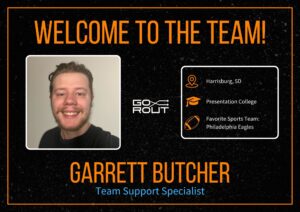 Garrett Butcher Joins GoRout