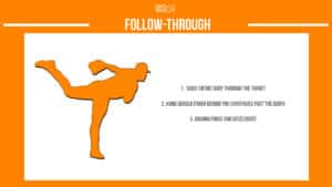 follow through phase of baseball pitching mechanics infographic