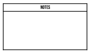gorout baseball lineup card notes section