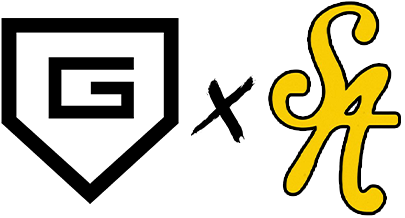 GoRout Softball America Logos - Black-Yellow