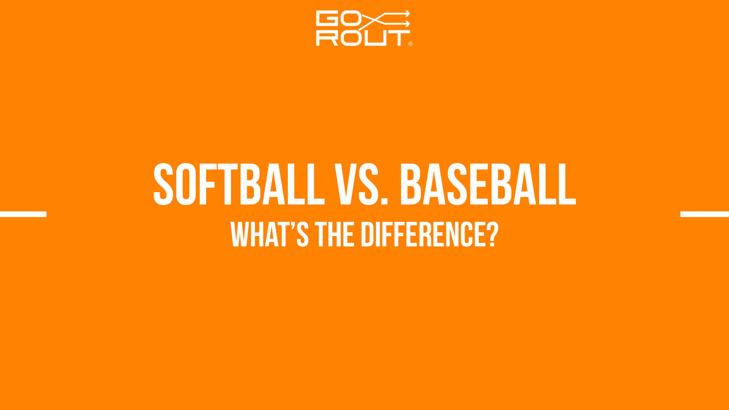 softball vs. baseball featured image