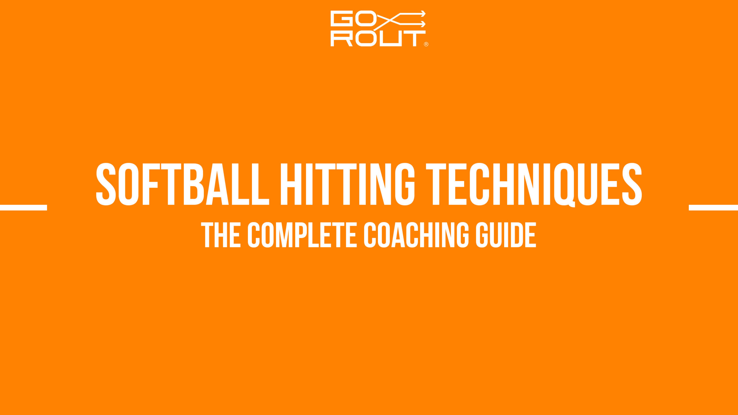 softball hitting techniques featured image