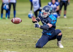 special teams holder receiving football