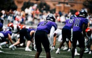 football defensive back